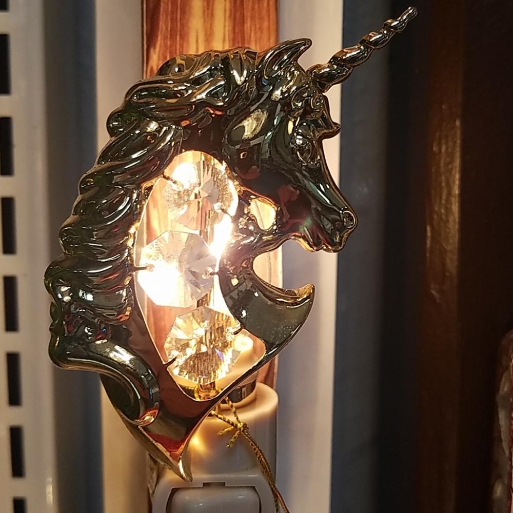Back in! Unicorn night light